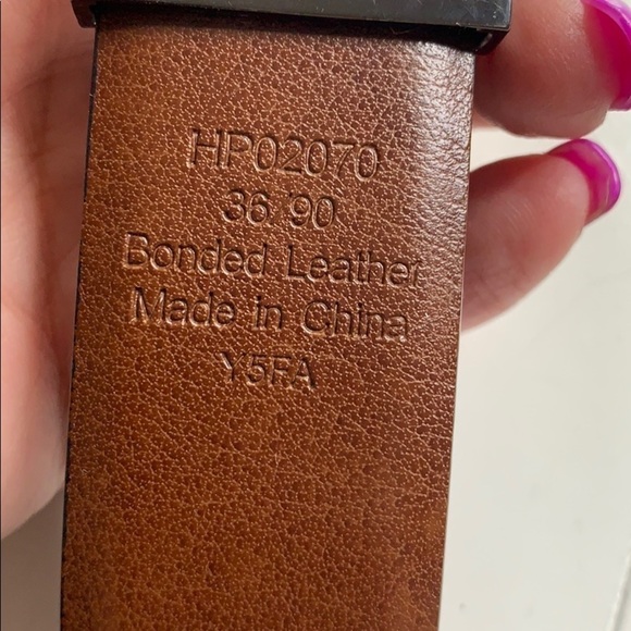 Perry Ellis Black Brown Reversible Belt 41” long - Picture 3 of 6